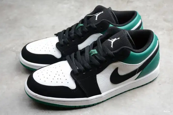 Bmlin Jordan Low Mystic Green White Air Black 1 553558-113 0601
